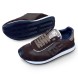 Мужские кроссовки Dolce&amp;Gabbana Suede Sneakers Brown