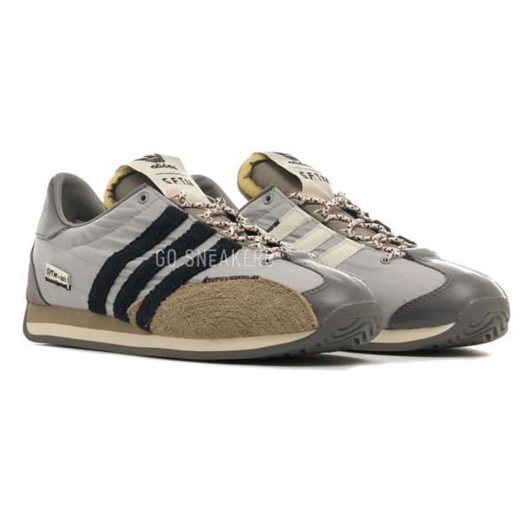 Унисекс кроссовки Adidas Originals Country OG x SFTM Grey Black