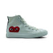 Женские кеды Converse X Comme Des Garcons Play White High Top