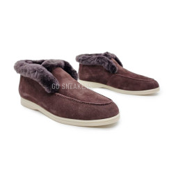 Brunello Cucinelli Suede Dark Brown